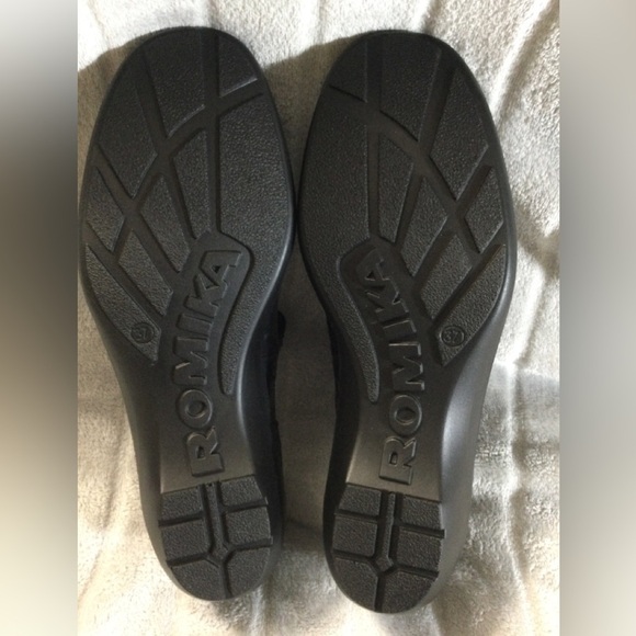 Romika Cassie 50 Mary Jane Flat Black EU 37 US 6 to 6.5 - Picture 8 of 13